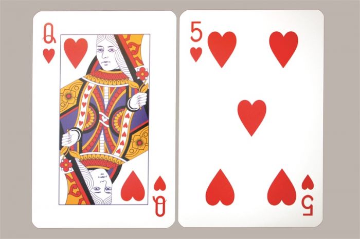 onderdak Franje Inloggegevens Speelkaarten grootformaat met grote afbeeldingen en grote cijfers en  letters, type reuzen – Ommezien