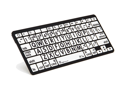 LargePrint Zwart op Wit – Bluetooth Mini Keyboard